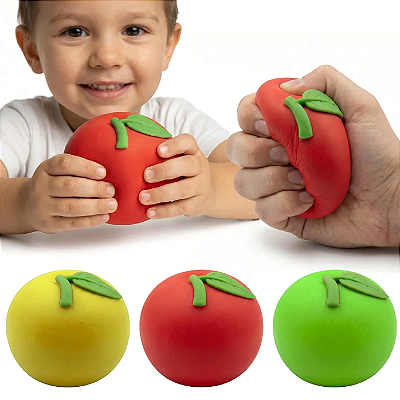 Maçazinha Sensorial Macia – Toque Suave para Acalmar e Focar