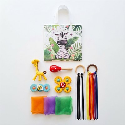 💛 Kit Primeiros Estímulos – Sentir