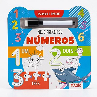 Livro Escreva e Apague – Meus Primeiros Números