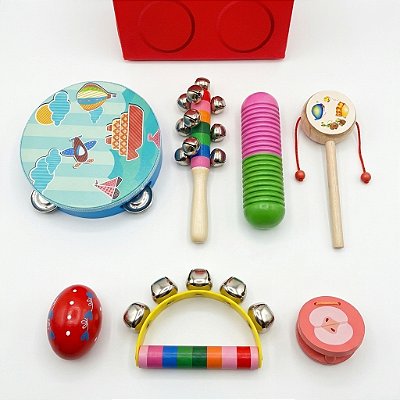 Kit Primeiros Estímulos Sonoros – Sons, Ritmo e Interação 💛