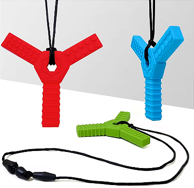 Colar Mordedor Sensorial Slingshot