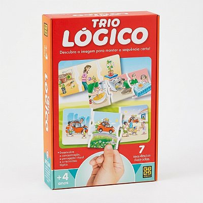 Trio Lógico Grow – Sequência e Raciocínio