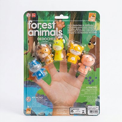 Dedoches Animais da Floresta