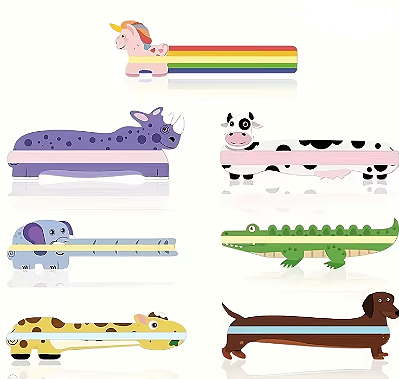 Régua Visual de Leitura – Animais