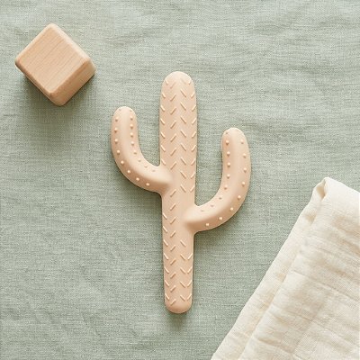 Mordedor Cacto Sensorial em Silicone