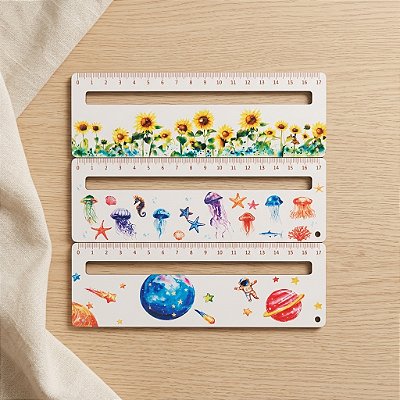Régua de Leitura em MDF – Temas Variados