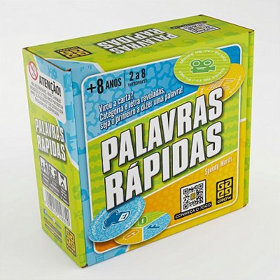 Palavras Rápidas Grow | Linguagem, Atenção e Estimulação Cognitiva