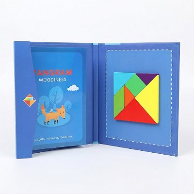 Tangram Magnético – Livro de Desafios