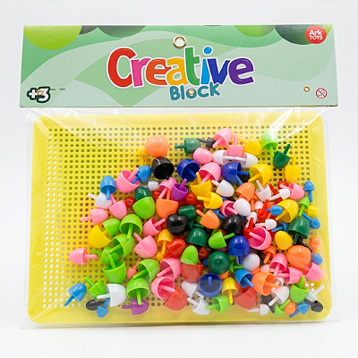 Creative Block Bolinha – Mosaico de Encaixe