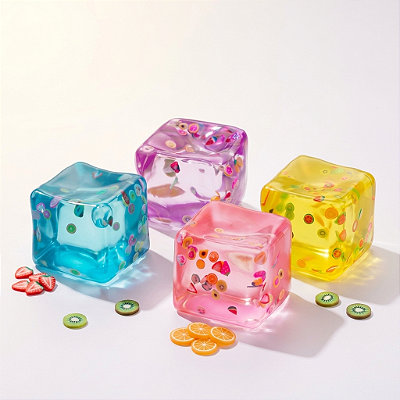 Cubo Sensorial – Squishy Frutinhas