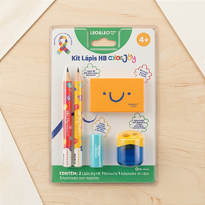 Kit Lápis Big HB Color Joy