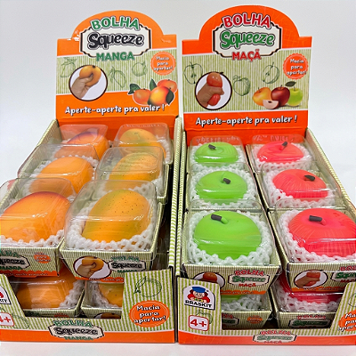 Bolha Squeeze Frutas - Maçã e Manga