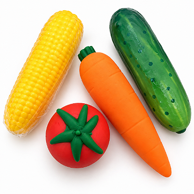 Kit Sentir – Legumes Sensoriais | 4 Squishies