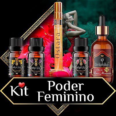 Poder Feminino ❤️🛒🏛️ Kit Delphiké