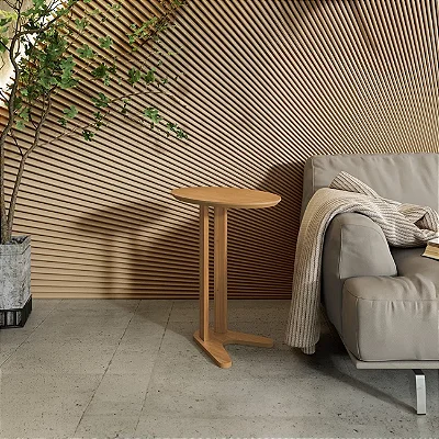 Mesa de Canto Moderna 60cm em 100% MDF