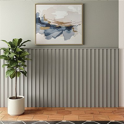 Painel Decorativo Ripado Smart 160x120cm 100% MDF Moderno