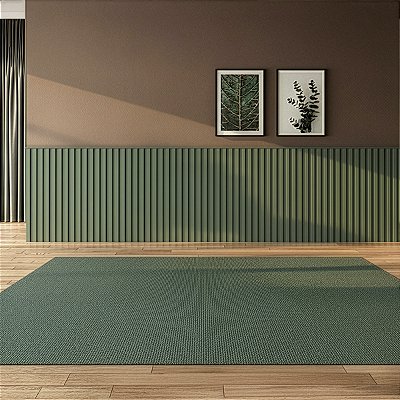 Painel Decorativo Ripado Smart 400x120cm 100% MDF Moderno