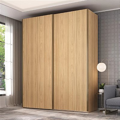 Guarda Roupa Veneto em MDF 183x230cm 2 Portas 3 Gavetas