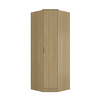 Guarda Roupa Ravi de Canto 1 Porta 100% MDF com LED