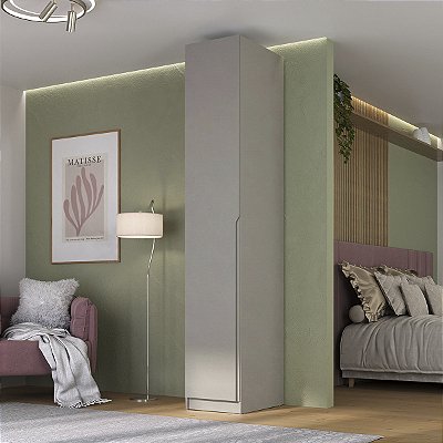 Guarda Roupa Modular Bend MDF 44,5x240cm 1 Porta Abertura Esquerda