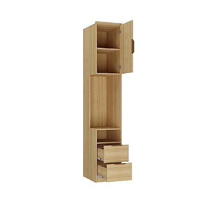 Modulo Mesa de Cabeceira 100% MDF Ravi Lado Direito