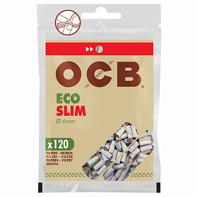 Filtro OCB Slim Eco (VIRGIN PAPER) c/120 (6x15mm)