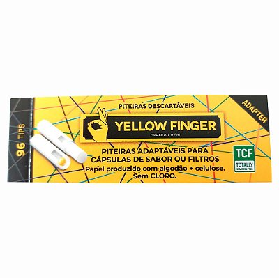 Piteira Yellow Finger Adapter c/96un