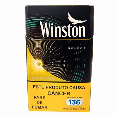Cigarro Winston (Exotic Mint) - Limão Siciliano