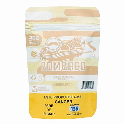Tabaco Bombaco Baunilha - Bag 30g