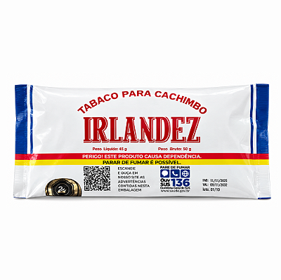 Tabaco para Cachimbo Irlandez Tradicional - Bag 50g
