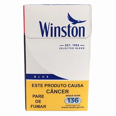 Cigarro Winston Blue Selected Blend - Box