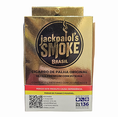 Palheiro Jack Paiol's Série Ouro c/Piteira