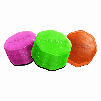 Dichavador de Policarbonato 3 Partes Papelito Brilho - (50x30mm)