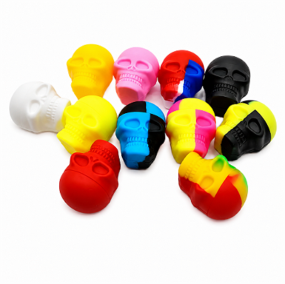 Container de Silicone (Slick) Caveira - 3ml