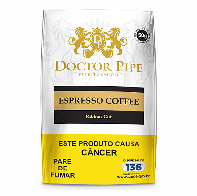 Tabaco para Cachimbo Doctor Pipe Espresso Coffe - Bag 50g