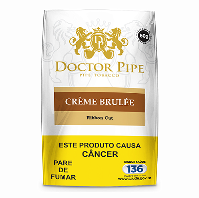 Tabaco para Cachimbo Doctor Pipe Creme Brulée - Bag 50g