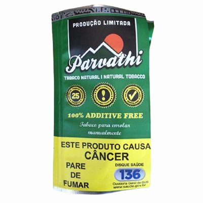 Tabaco Parvathi Natural Destalado - Bag 25g