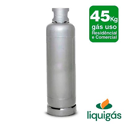 Botijão de Gás 45 Kg - LIQUIGÁS