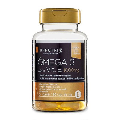 Ômega 3 com Vitamina E – 120 cápsulas