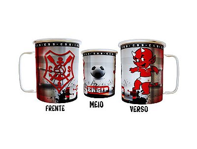 Caneca, Times de Futebol kit com 3 unidades