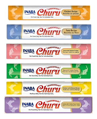 Petisco Churu para Gatos 1 Tubo de 14g