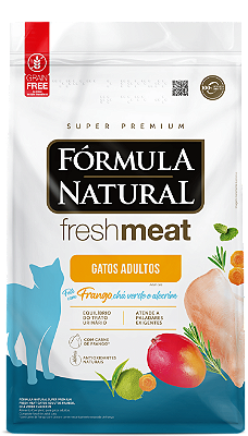 Ração Fórmula Natural Fresh Meat Gatos Adultos Frango 10,1Kg