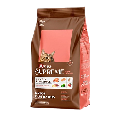 Ração Quatree Supreme Gatos Castrados Salmão