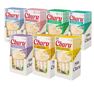 Display Churu para Gatos - 24 tubos