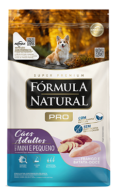 Ração Fórmula Natural Super Premium Pro Cães Adultos Mini e Pequeno 15Kg