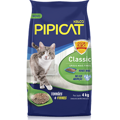 Areia Pipicat Classic 4Kg