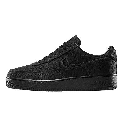 Air Force 1 Low x Stussy Black