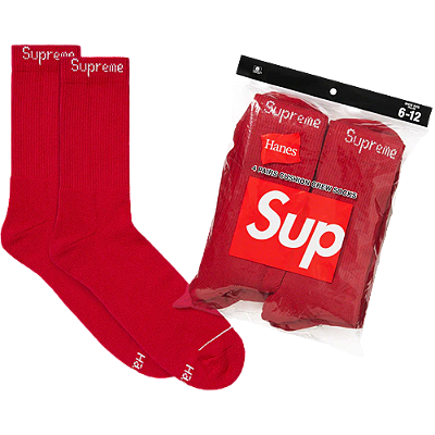 Pack de meia Supreme®/Hanes® (4 Pares)