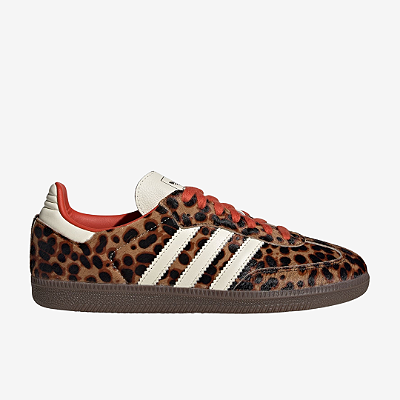 Tênis adidas Samba OG Preloved Red Leopard