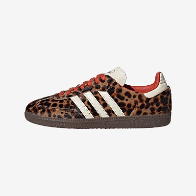 Tênis adidas Samba OG Preloved Red Leopard